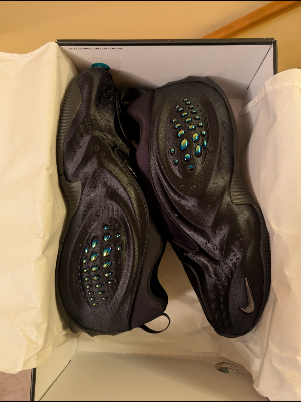 Nike First Sight Shadow Black Iridescent Sneakers